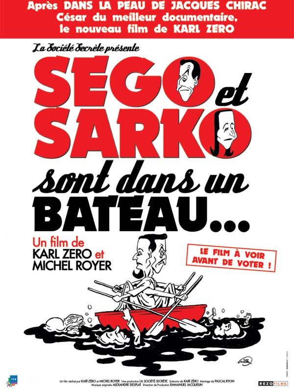 Ségo et Sarko sont dans un bateau