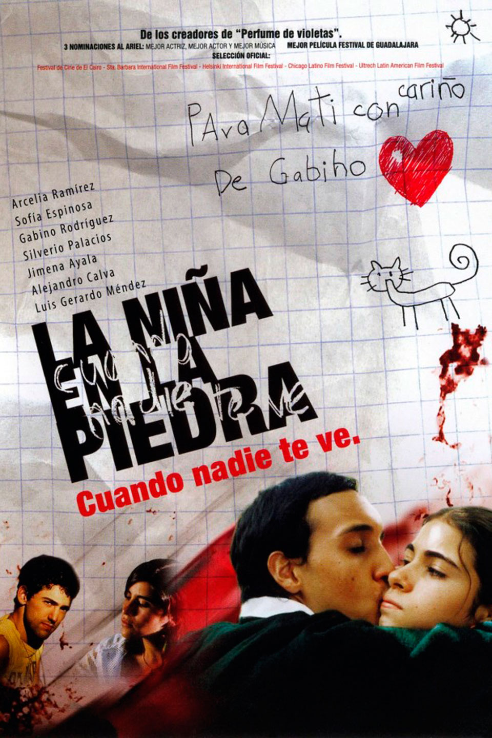 La Nina en la piedra