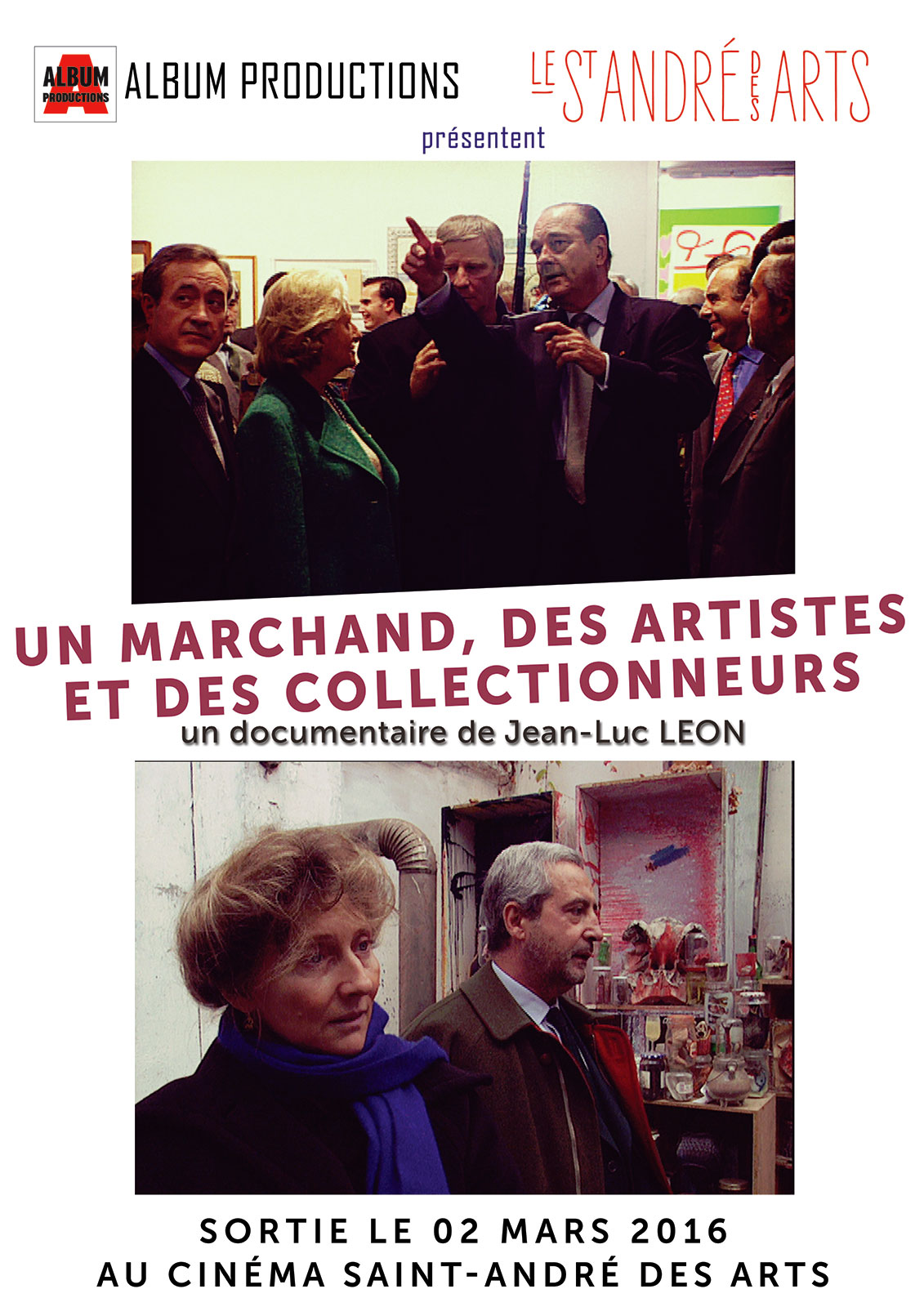 Un marchand, des artistes et des collectionneurs