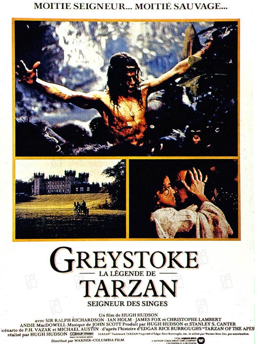 Greystoke, la légende de Tarzan stream