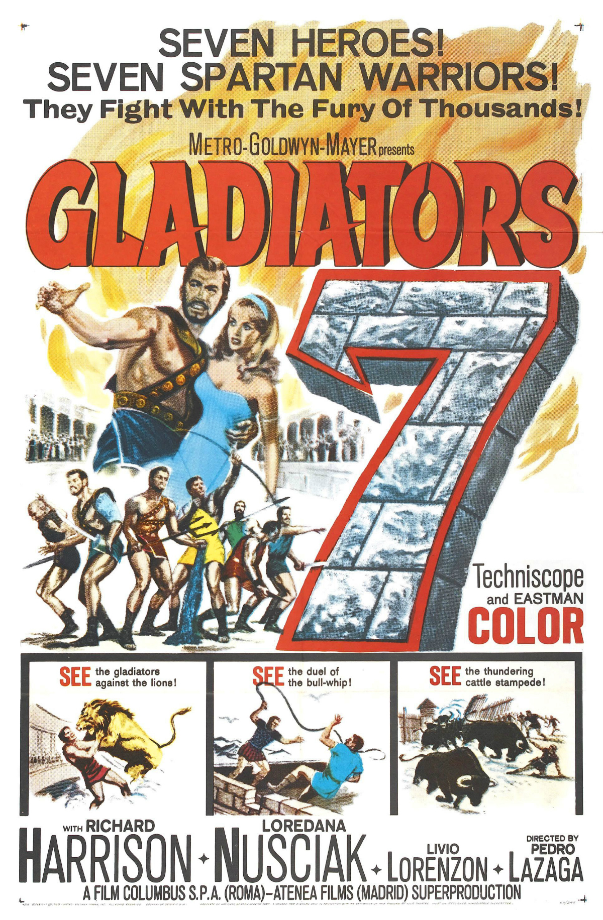 Les sept gladiateurs