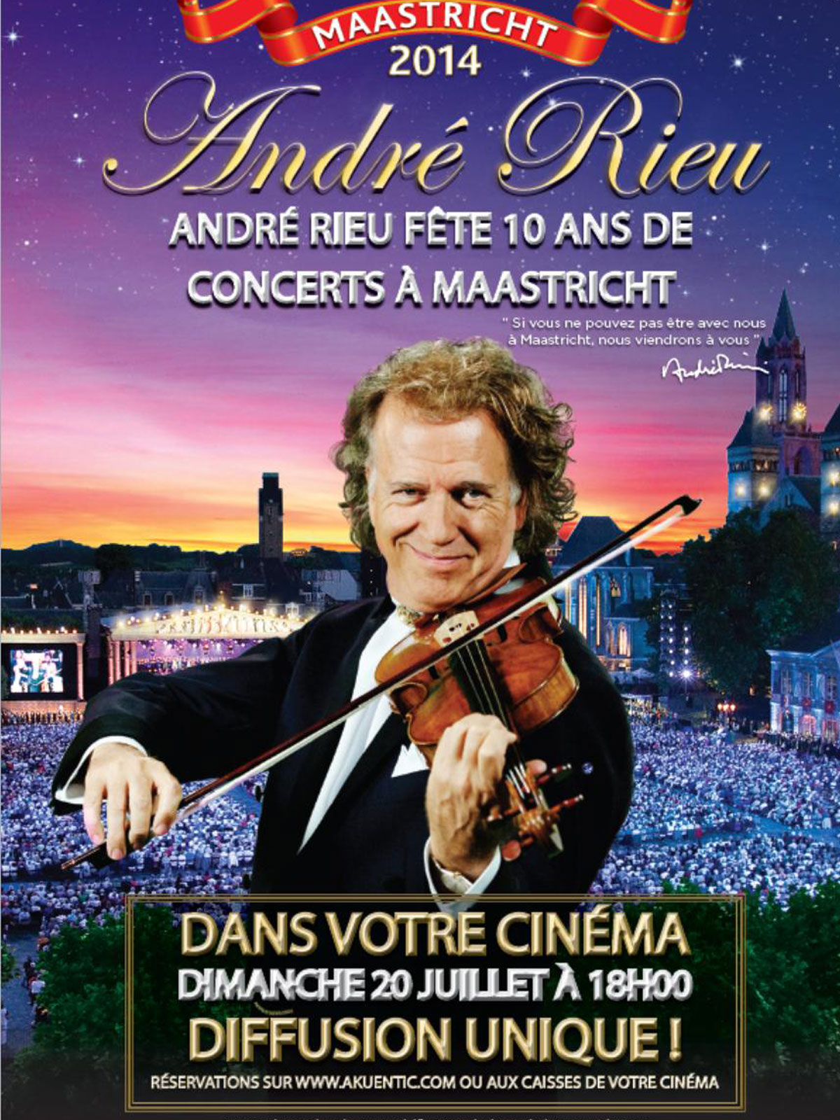 André Rieu (Coté Diffusion) stream