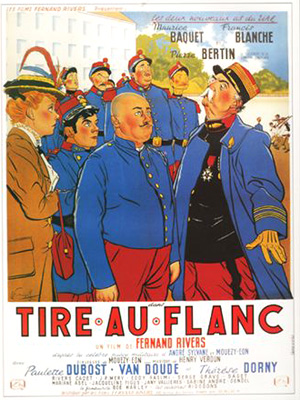 Tire au flanc