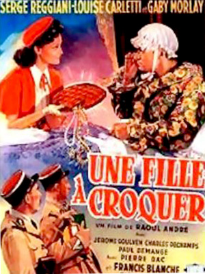 Une fille à croquer