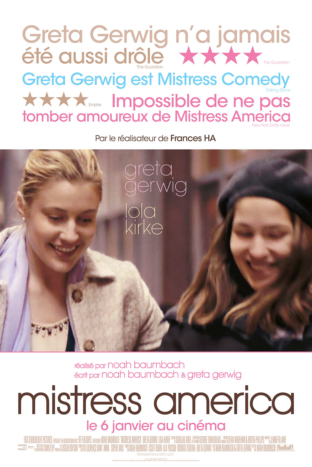 Mistress America stream