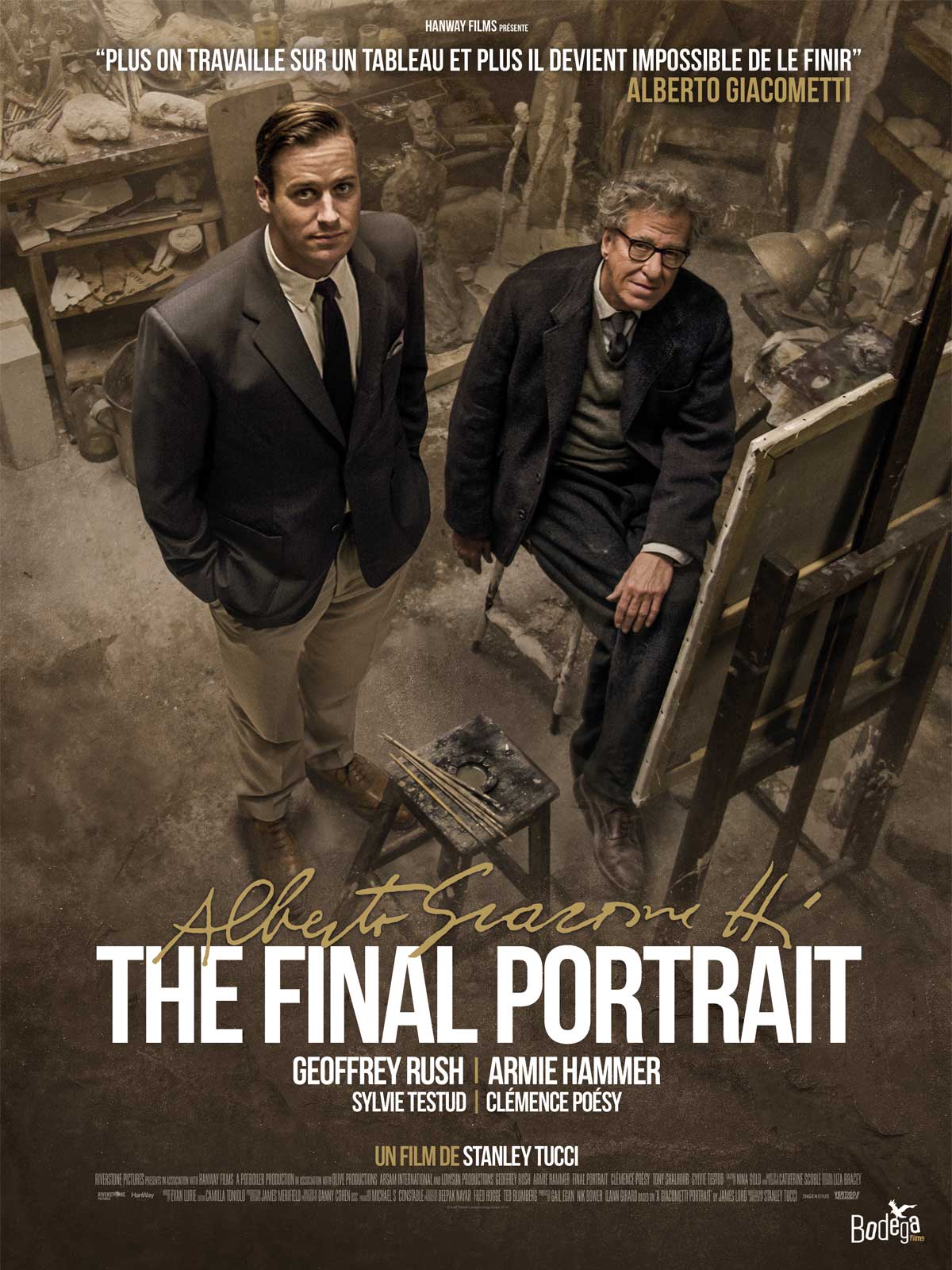 Alberto Giacometti, The Final Portrait stream