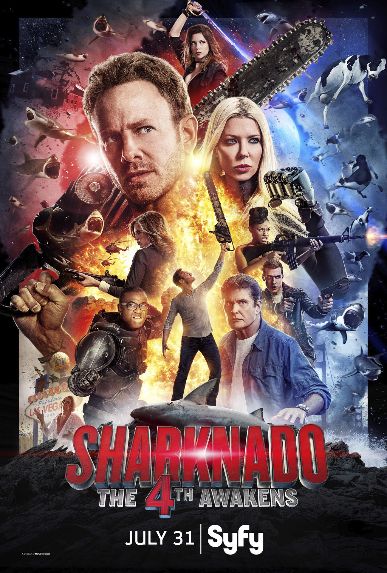 Sharknado: The 4th Awakens stream