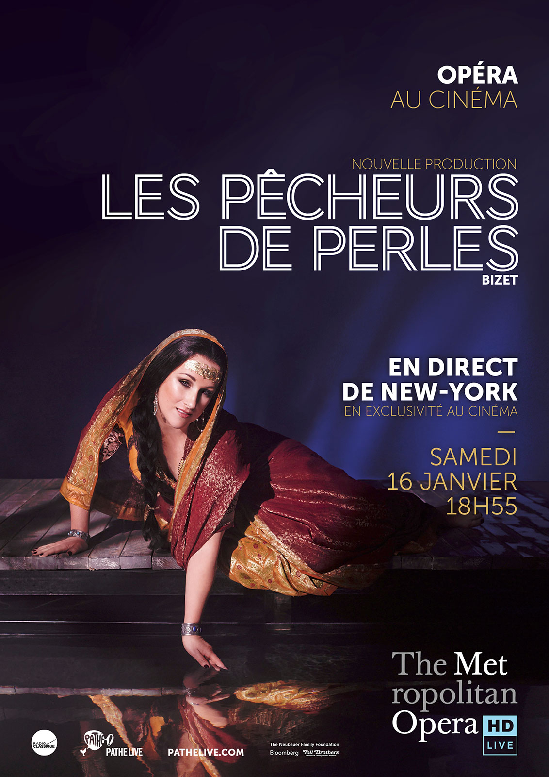 Les Pêcheurs de perles (Pathé Live) stream