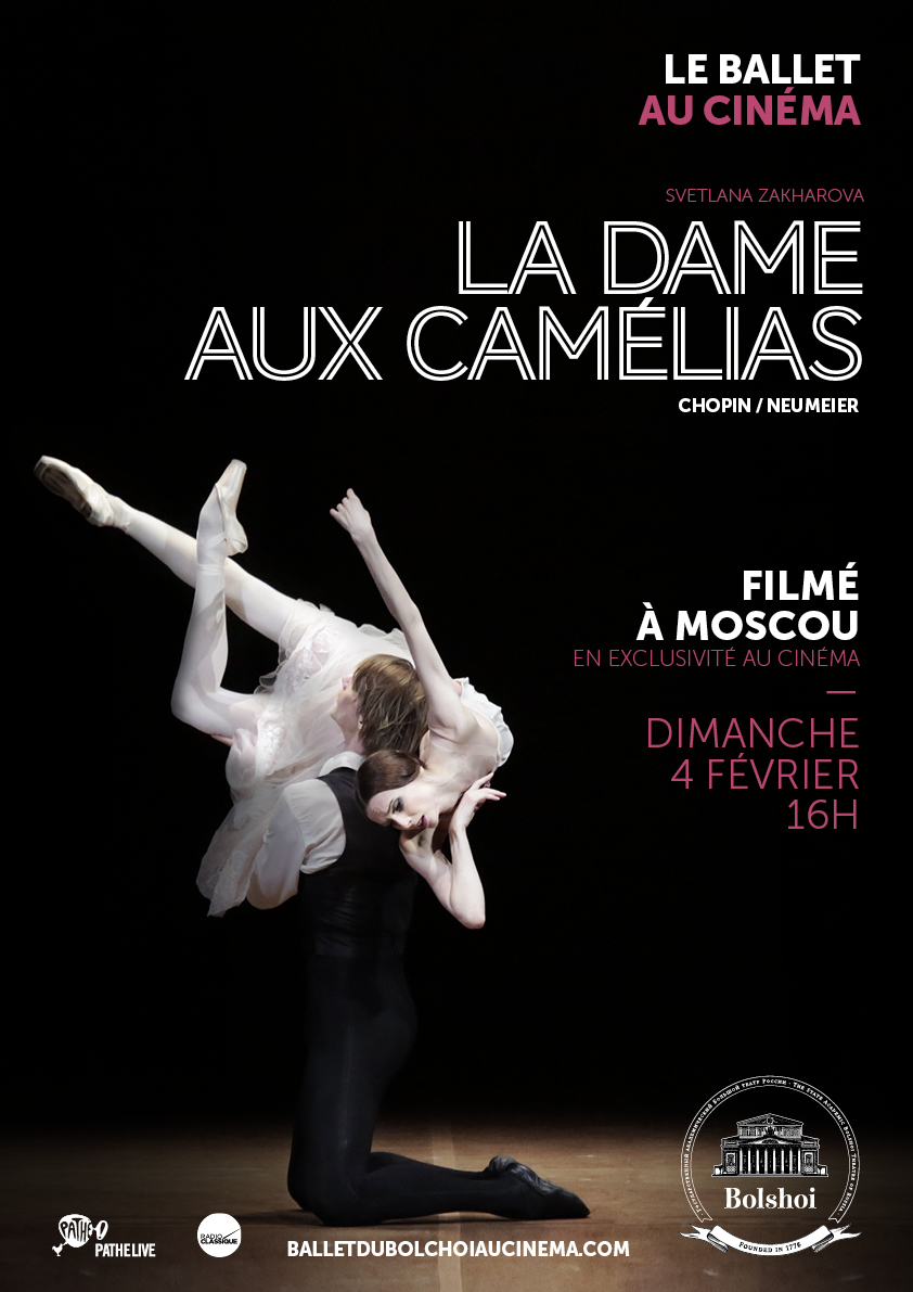 La Dame aux camélias (Bolchoï-Pathé Live) stream