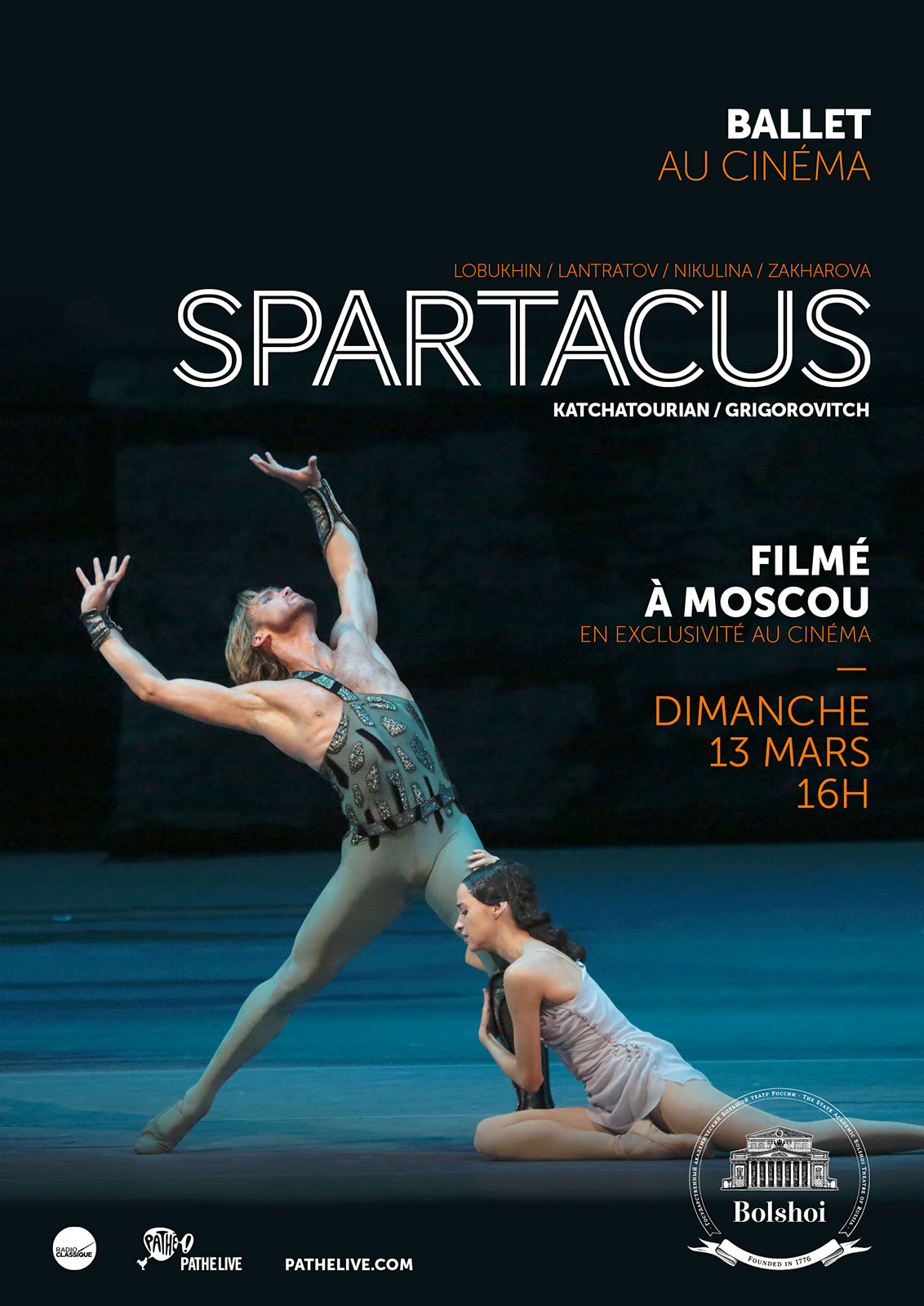 Spartacus (Pathé Live) stream