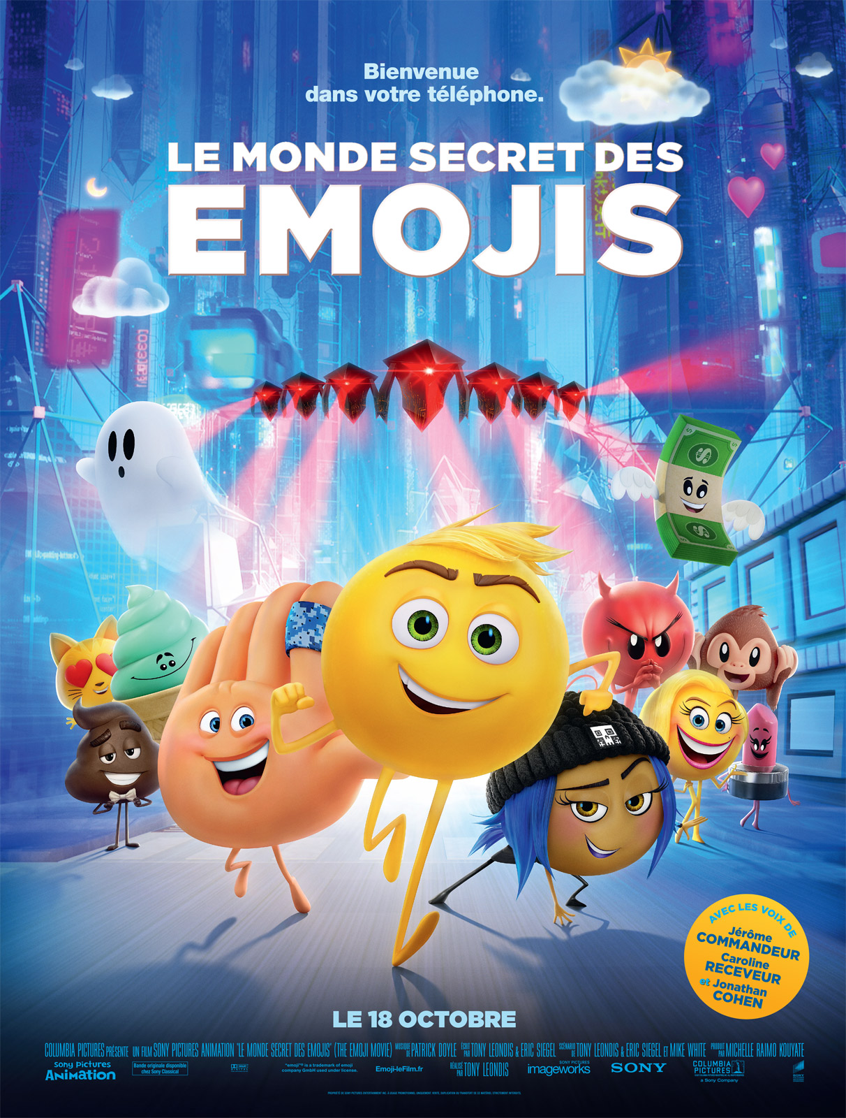 Le Monde secret des Emojis stream