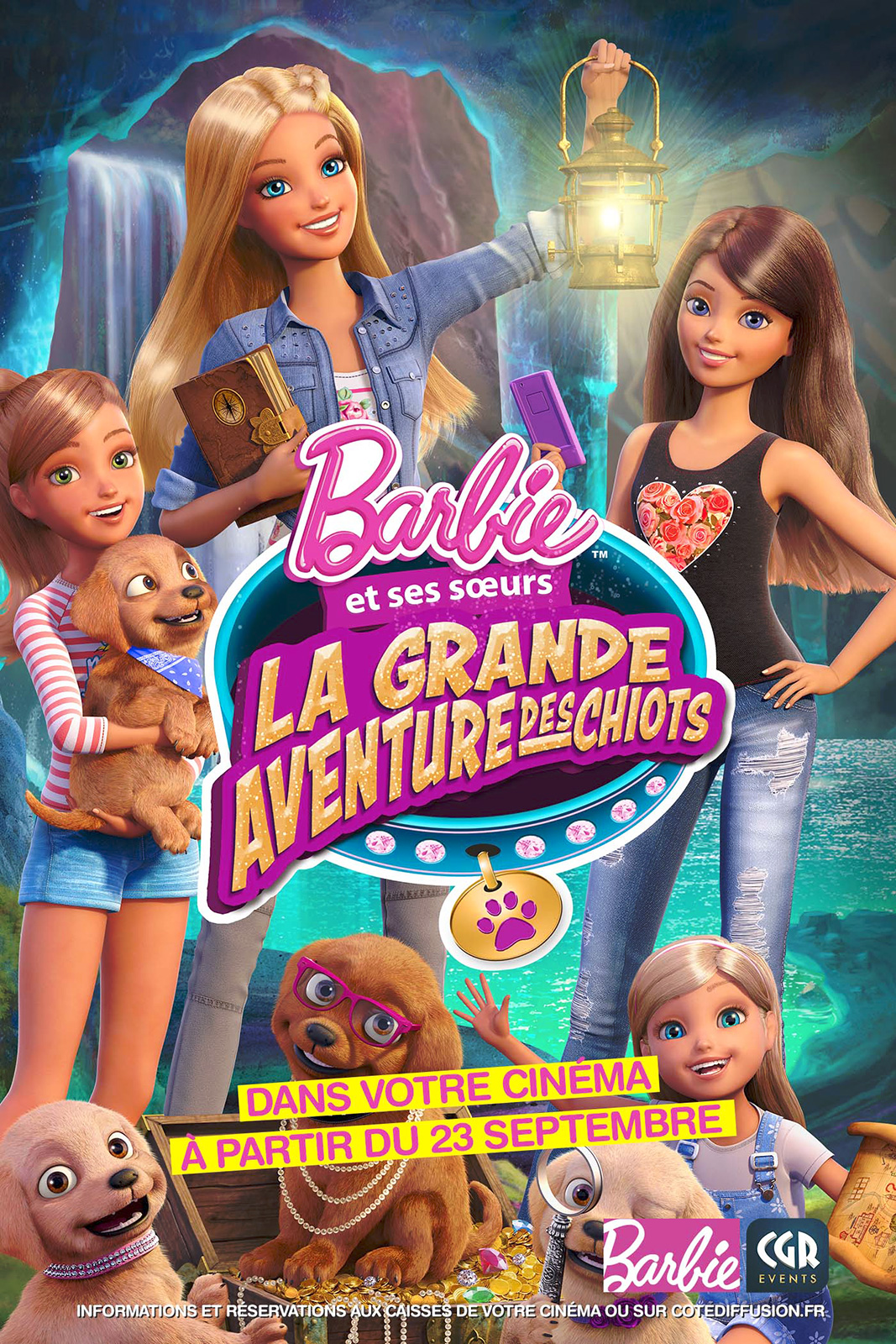 Barbie - La grande aventure des chiots (CGR Events)