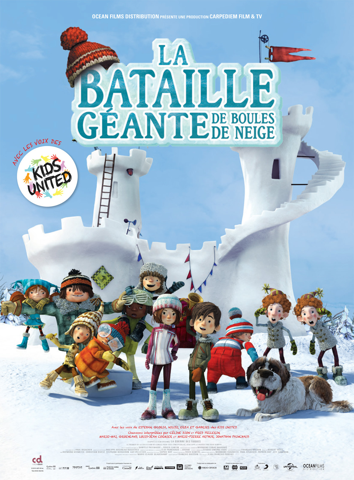 La Bataille géante de boules de neige stream