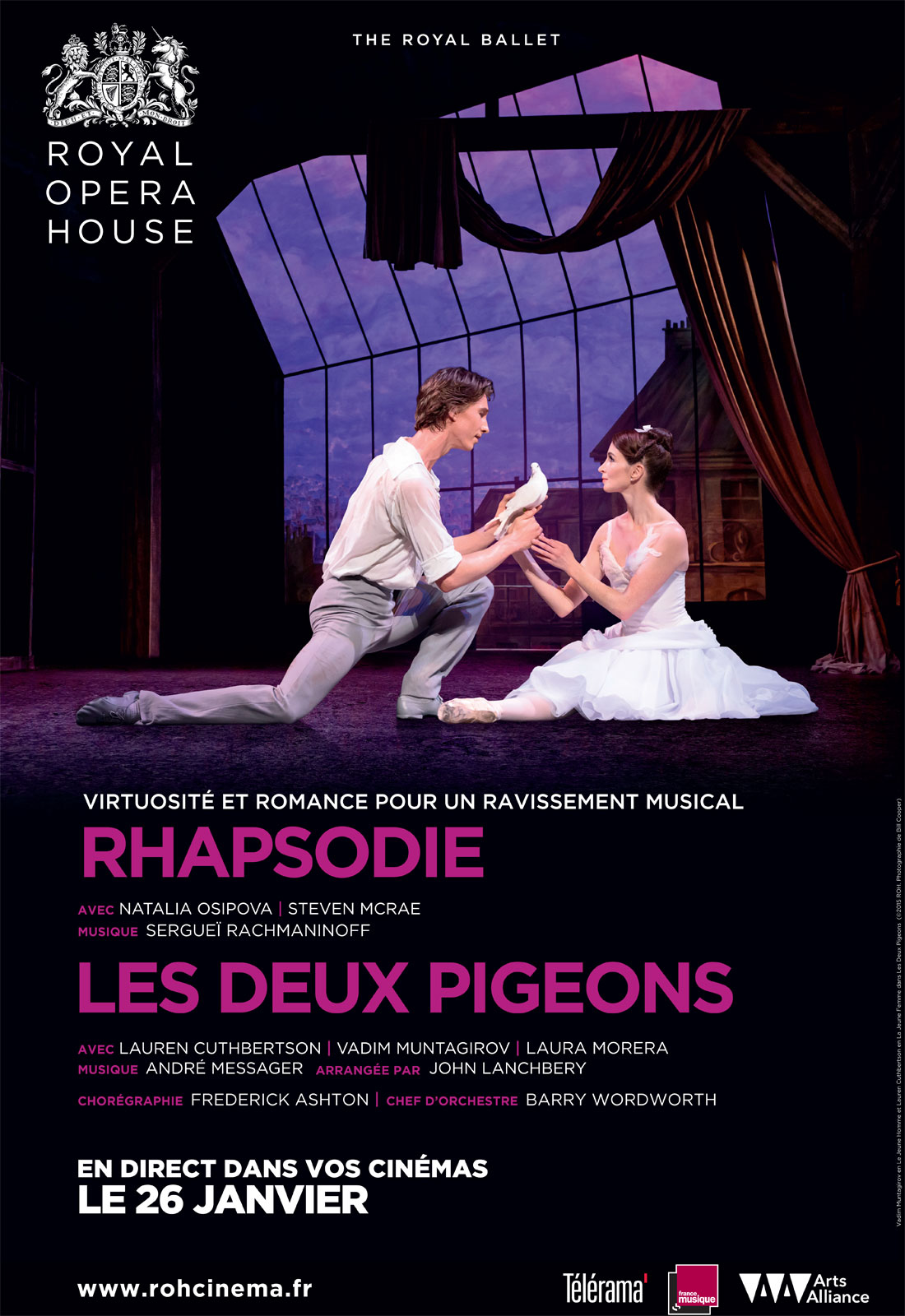 Rhapsodie - Les Deux Pigeons (Arts Alliance) stream