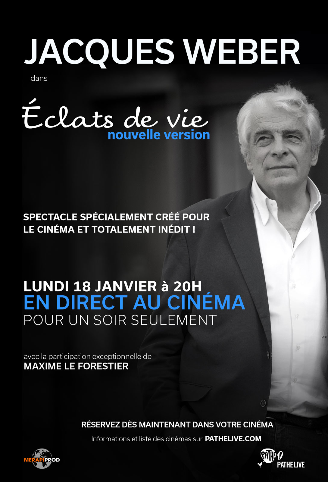 Jacques Weber – Eclats de vie
