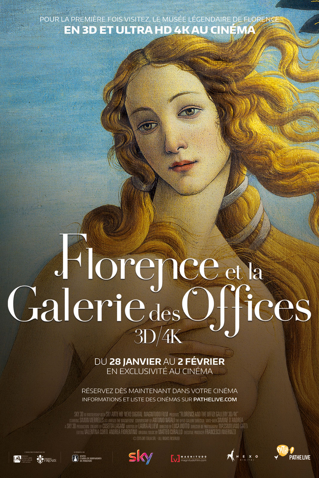 Florence et la Galerie des Offices 3D stream