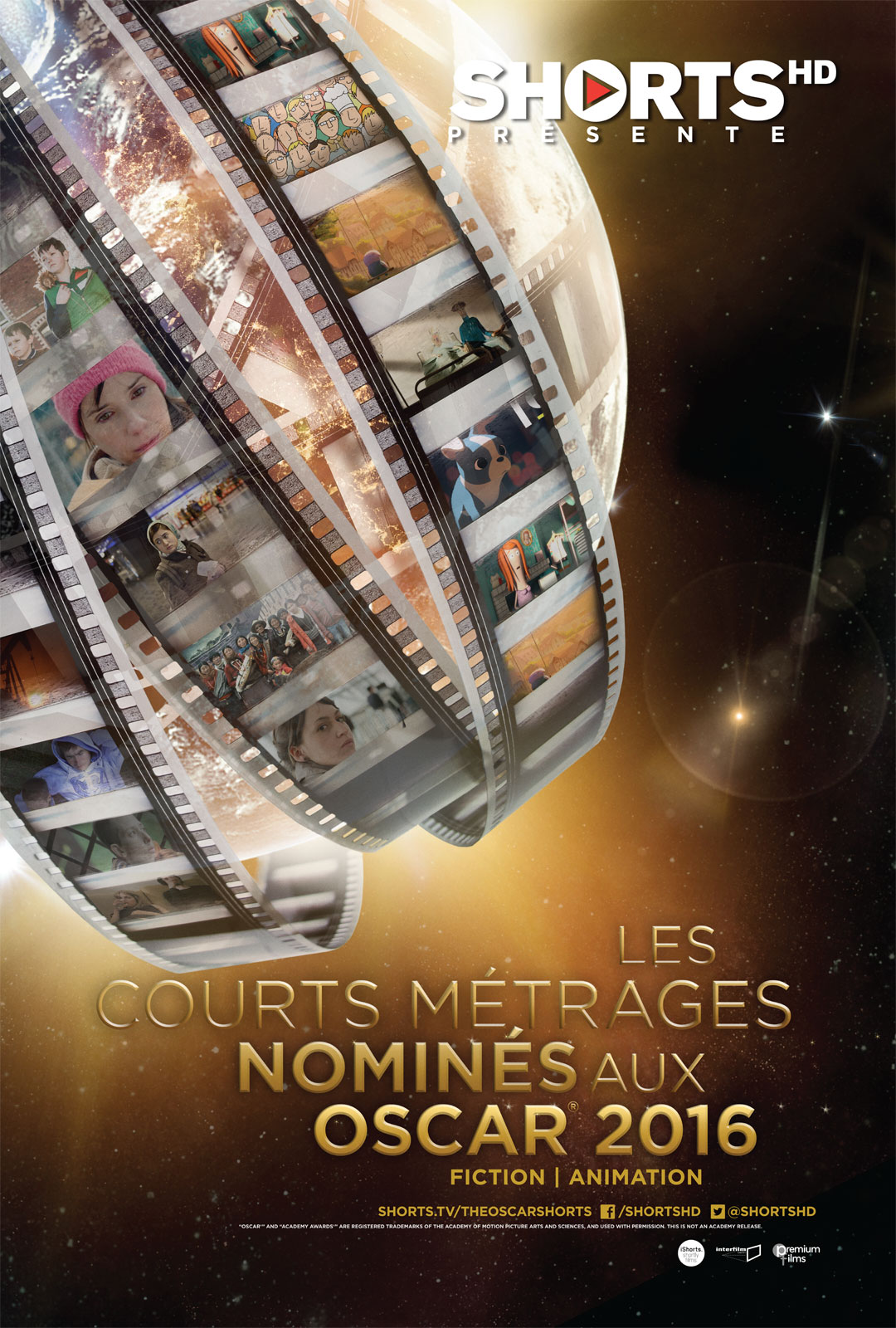 Courts aux Oscars - Fiction stream