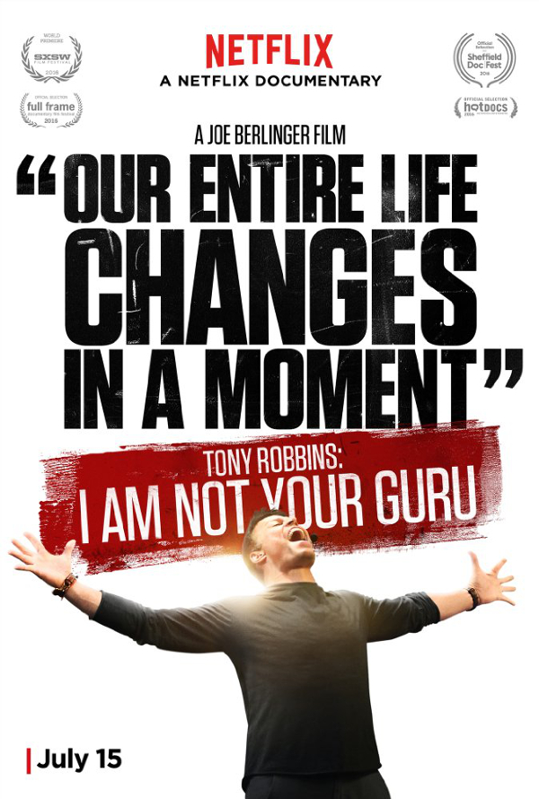 Tony Robbins: I Am Not Your Guru stream