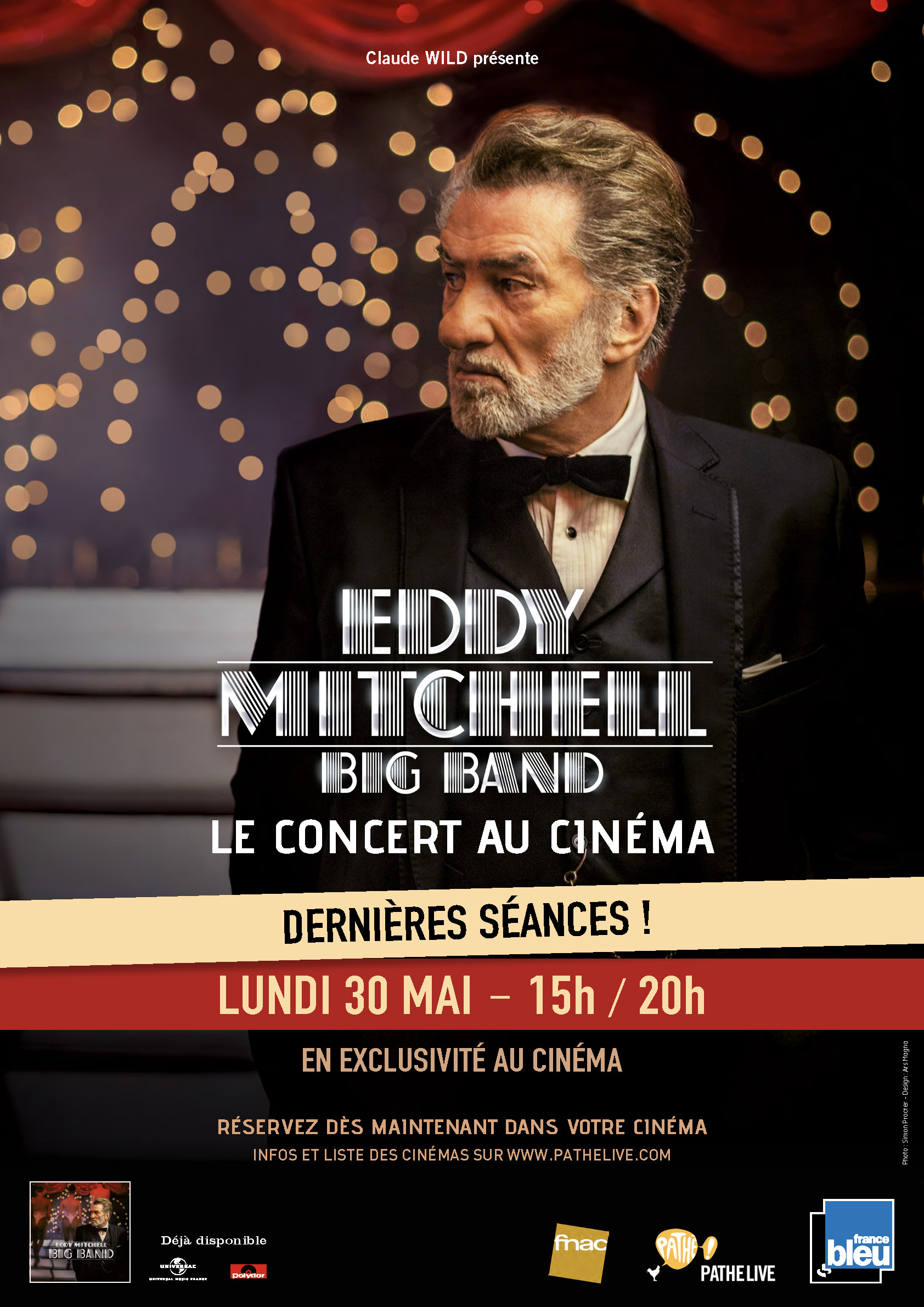 Eddy Mitchell – Big Band   En direct au cinéma