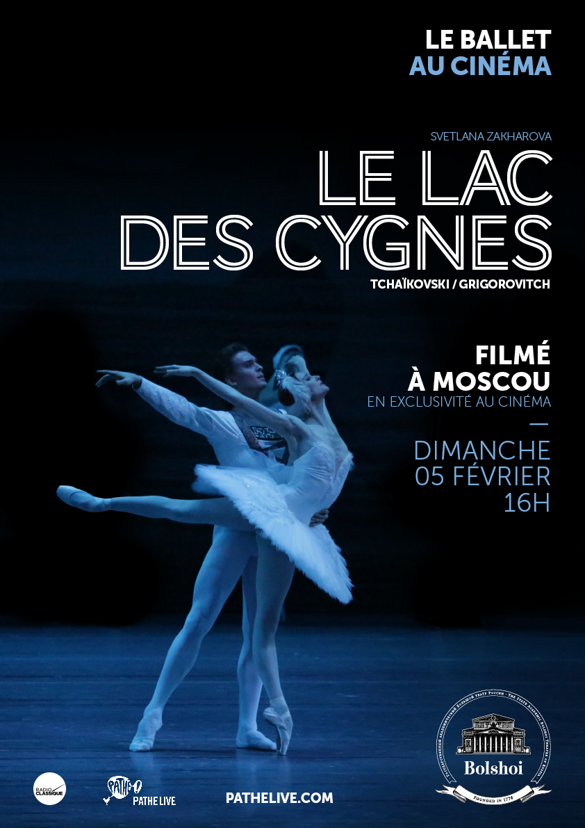 Le Lac des cygnes (Bolchoï-Pathé Live) stream