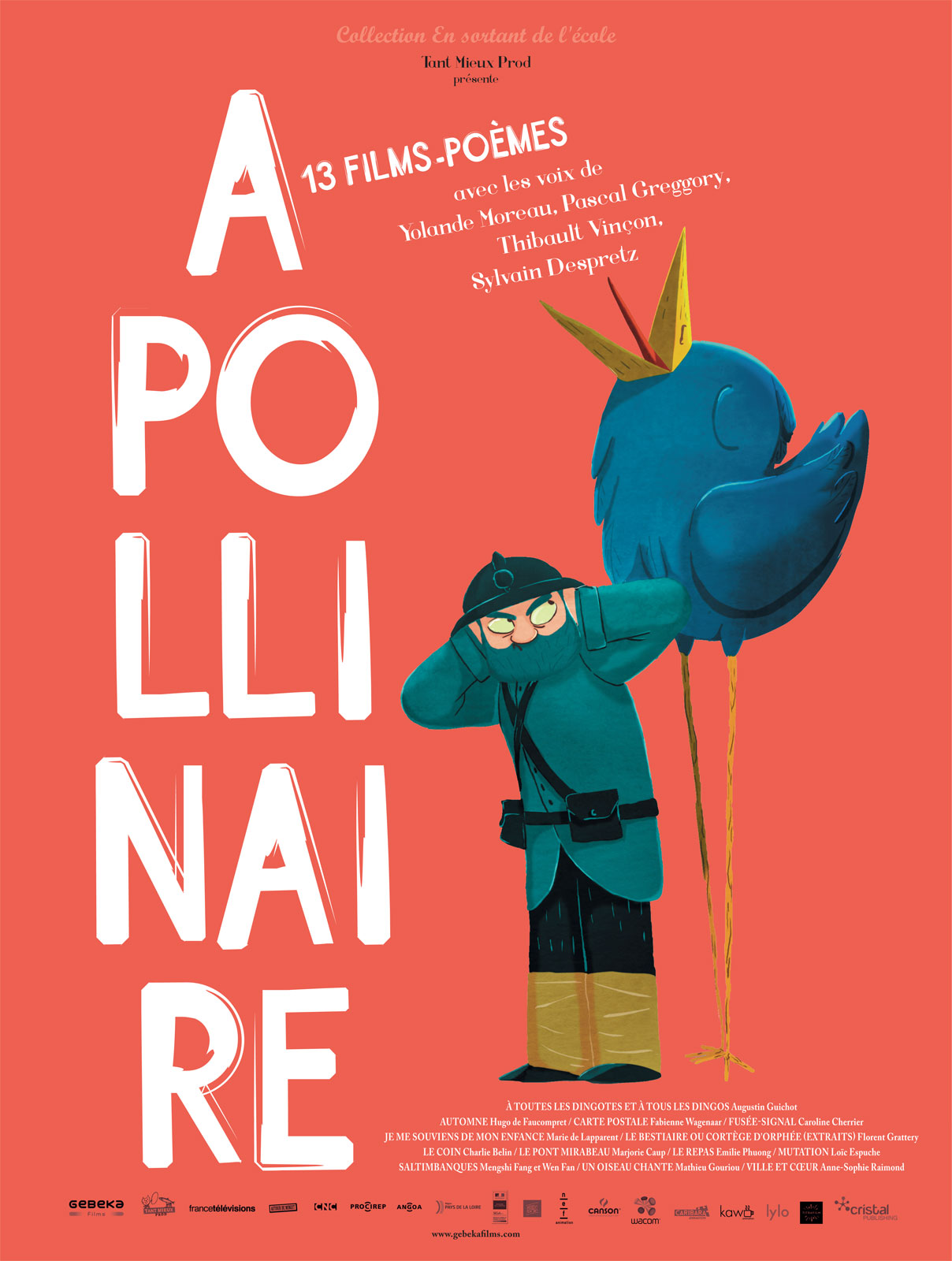 Apollinaire, 13 films-poèmes stream