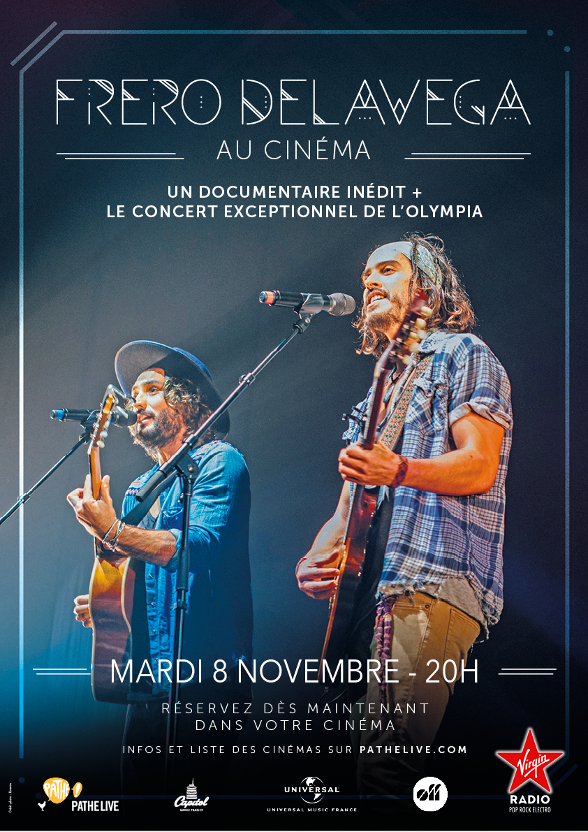 Fréro Delavega au cinéma (Pathé Live)