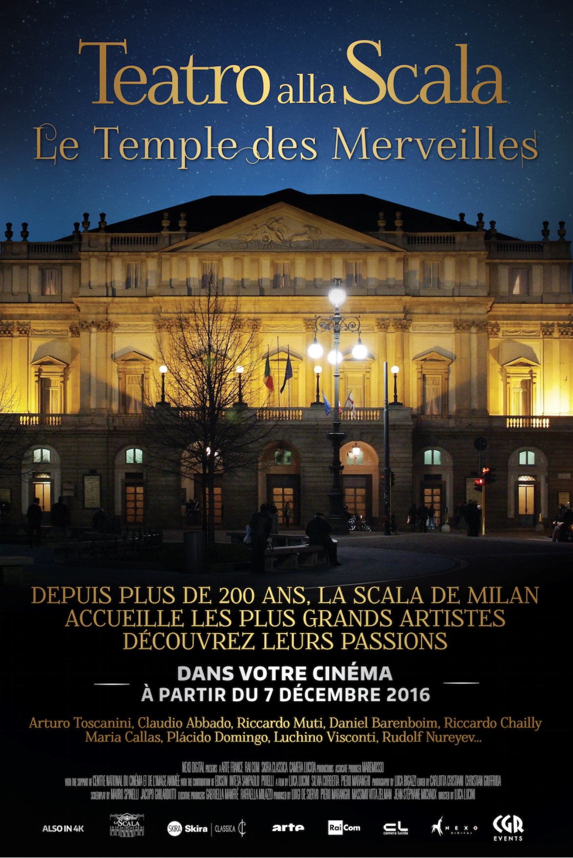 Le temple des merveilles - La Scala de Milan (CGR Events) stream