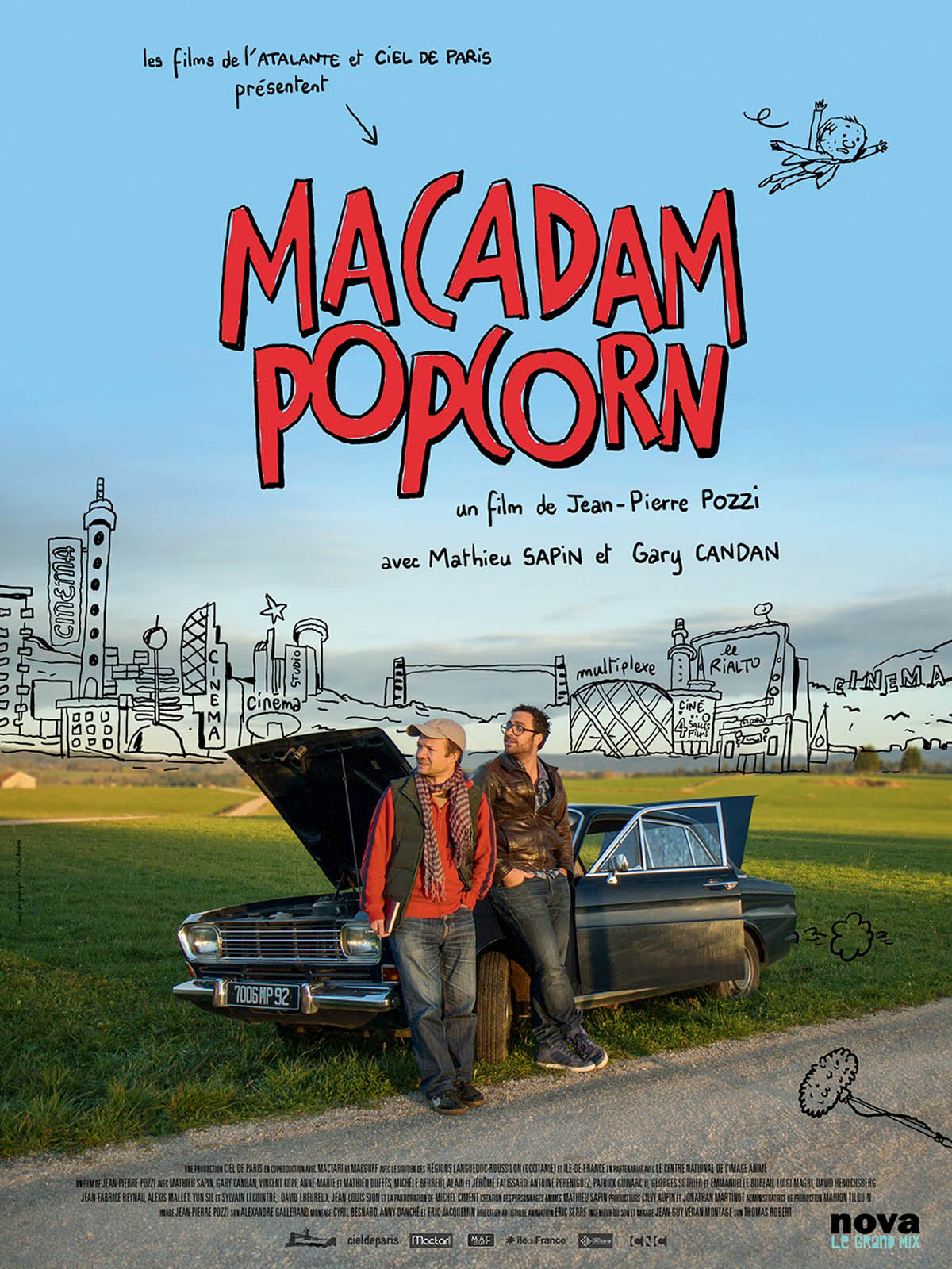 Macadam Popcorn stream