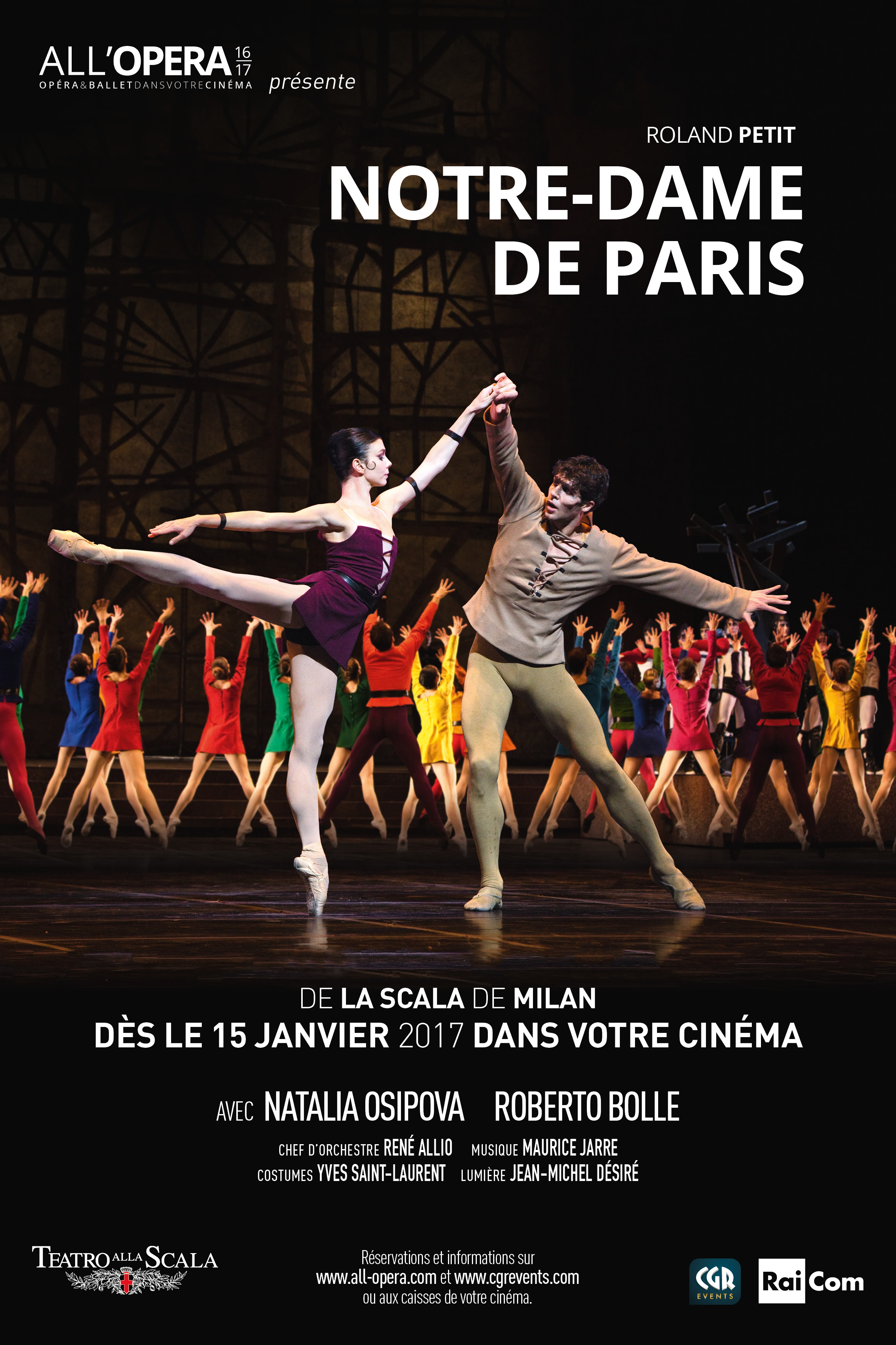 Notre-Dame de Paris de Roland Petit (CGR Events)