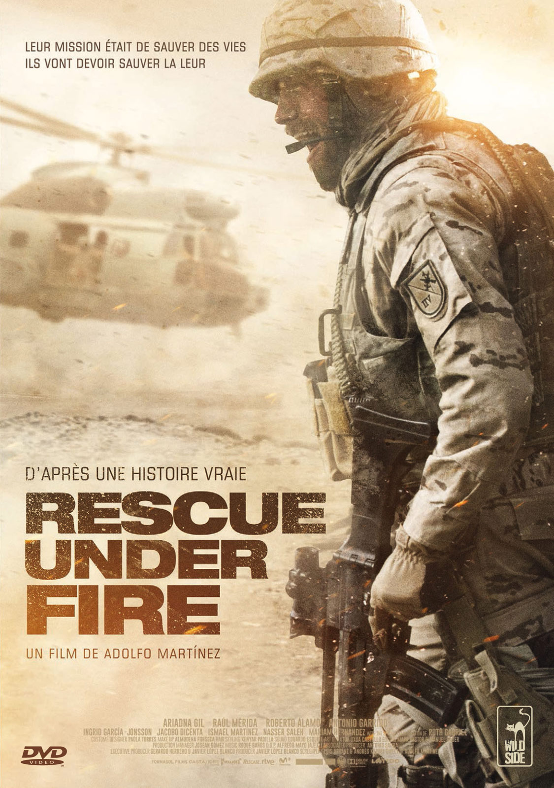 Rescue under fire stream