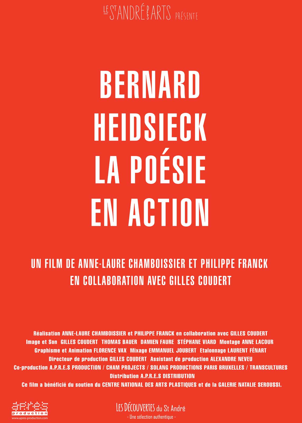 Bernard Heidsieck, la poésie en action stream