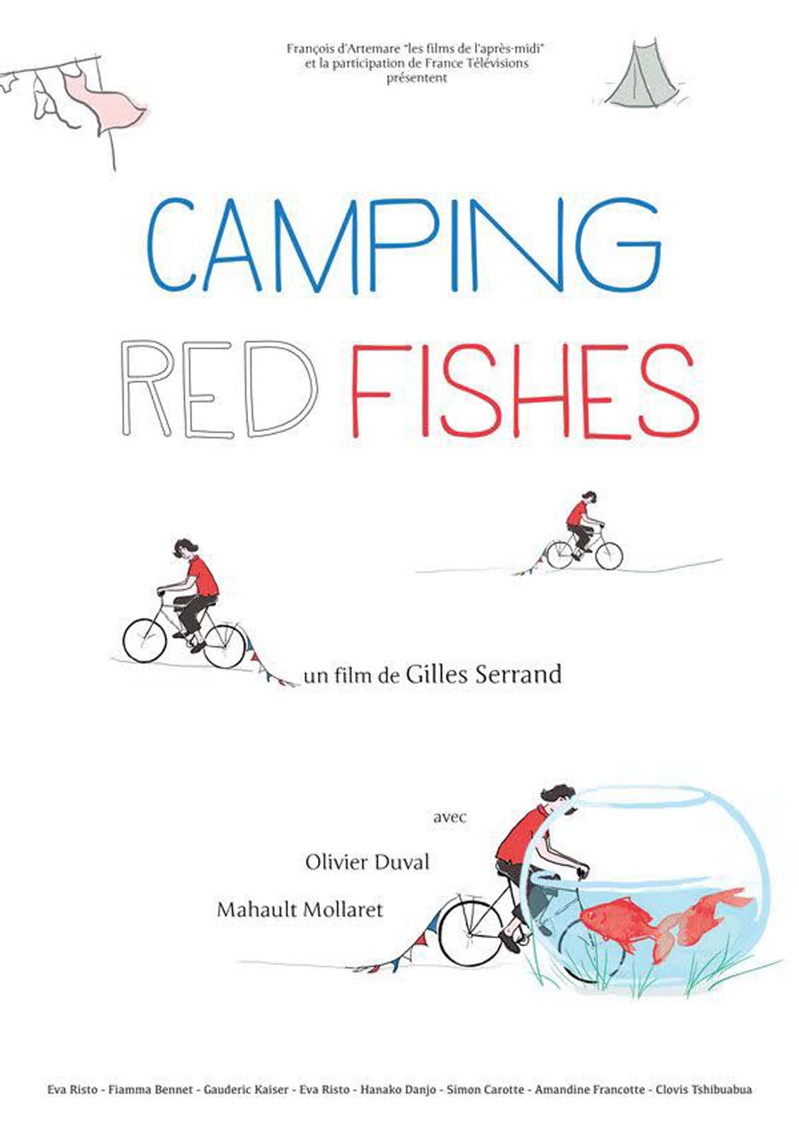 Camping Red Fishes stream