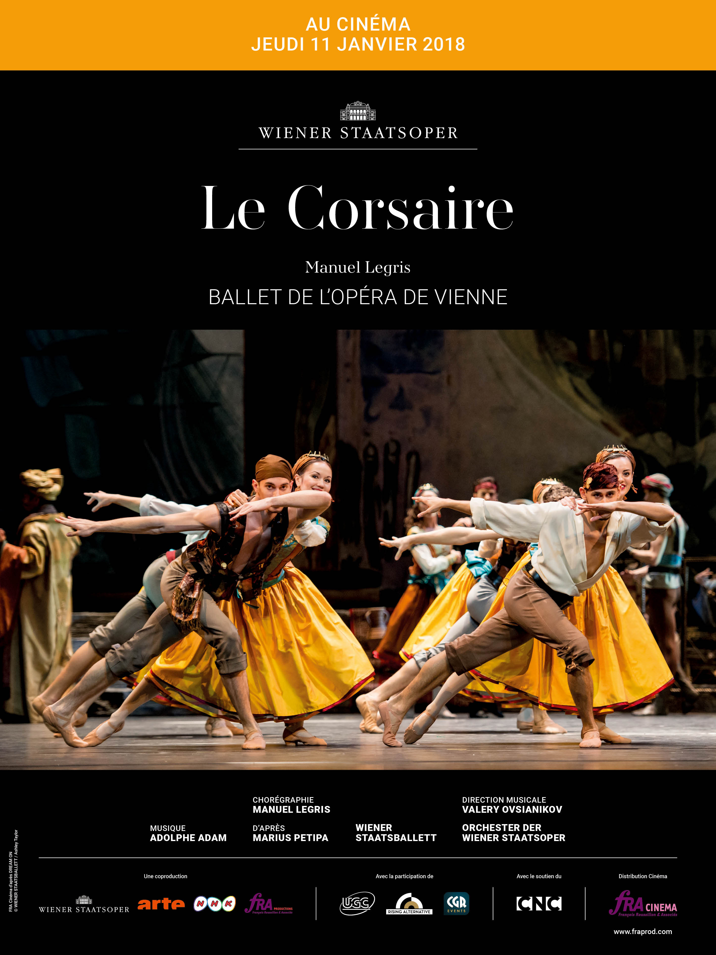 Le Corsaire (Wiener Staatsoper-FRA Cinéma) stream