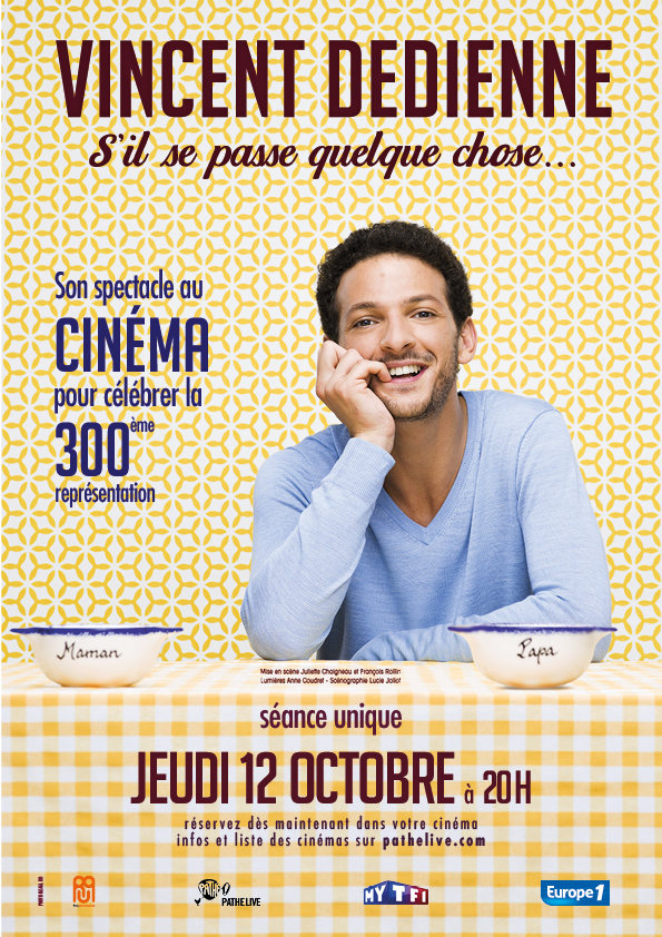 Vincent Dedienne -  S’il se passe quelque chose - Au cinéma