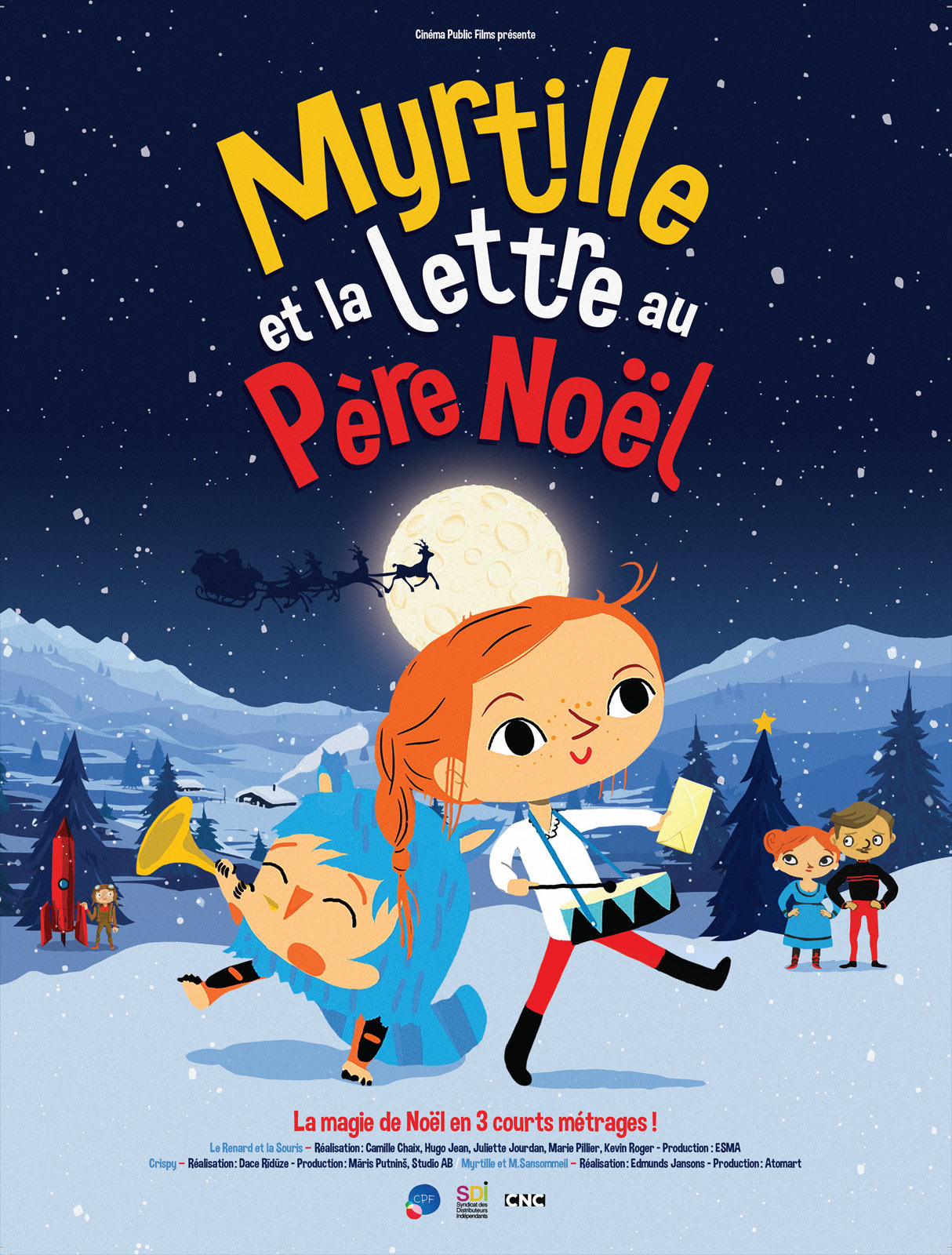 Myrtille et la lettre au Père Noël stream