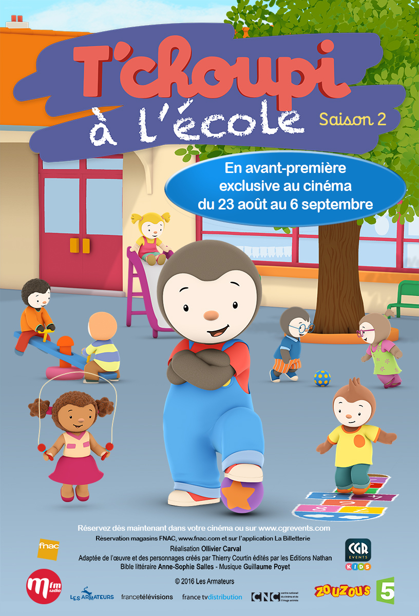 T’choupi à l’école ! - Saison 2 inédite (CGR Events)