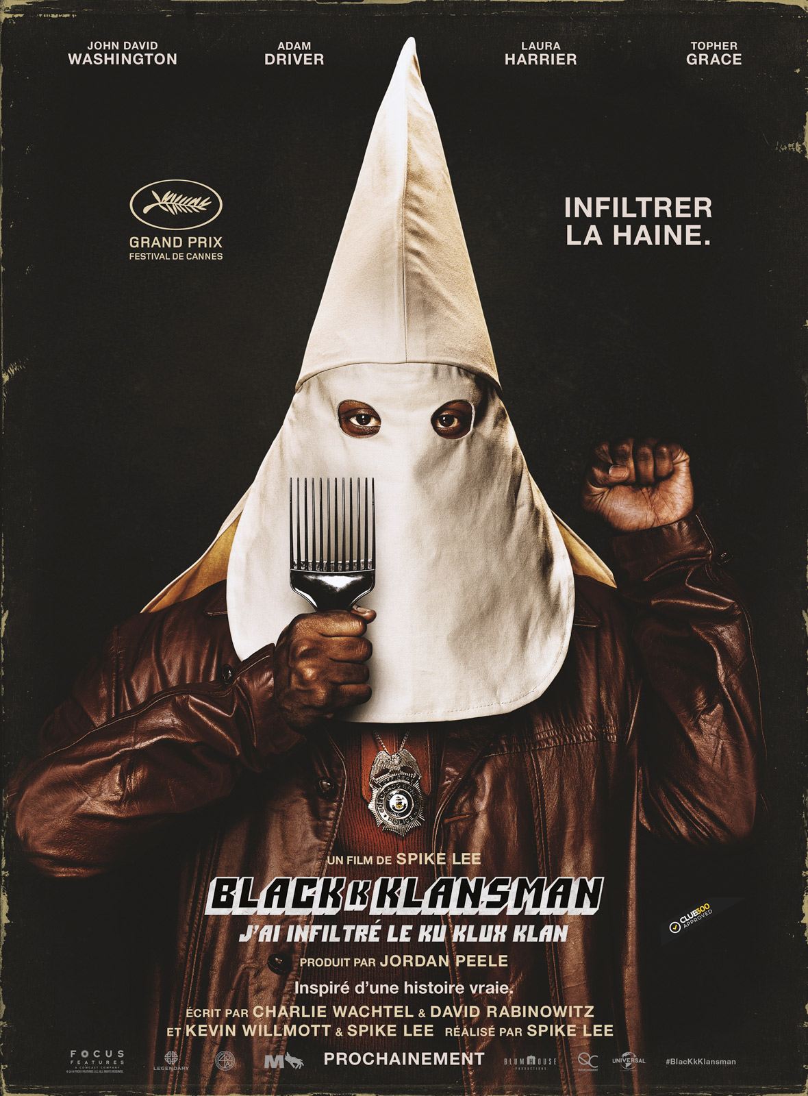 BlacKkKlansman - J'ai infiltré le Ku Klux Klan stream