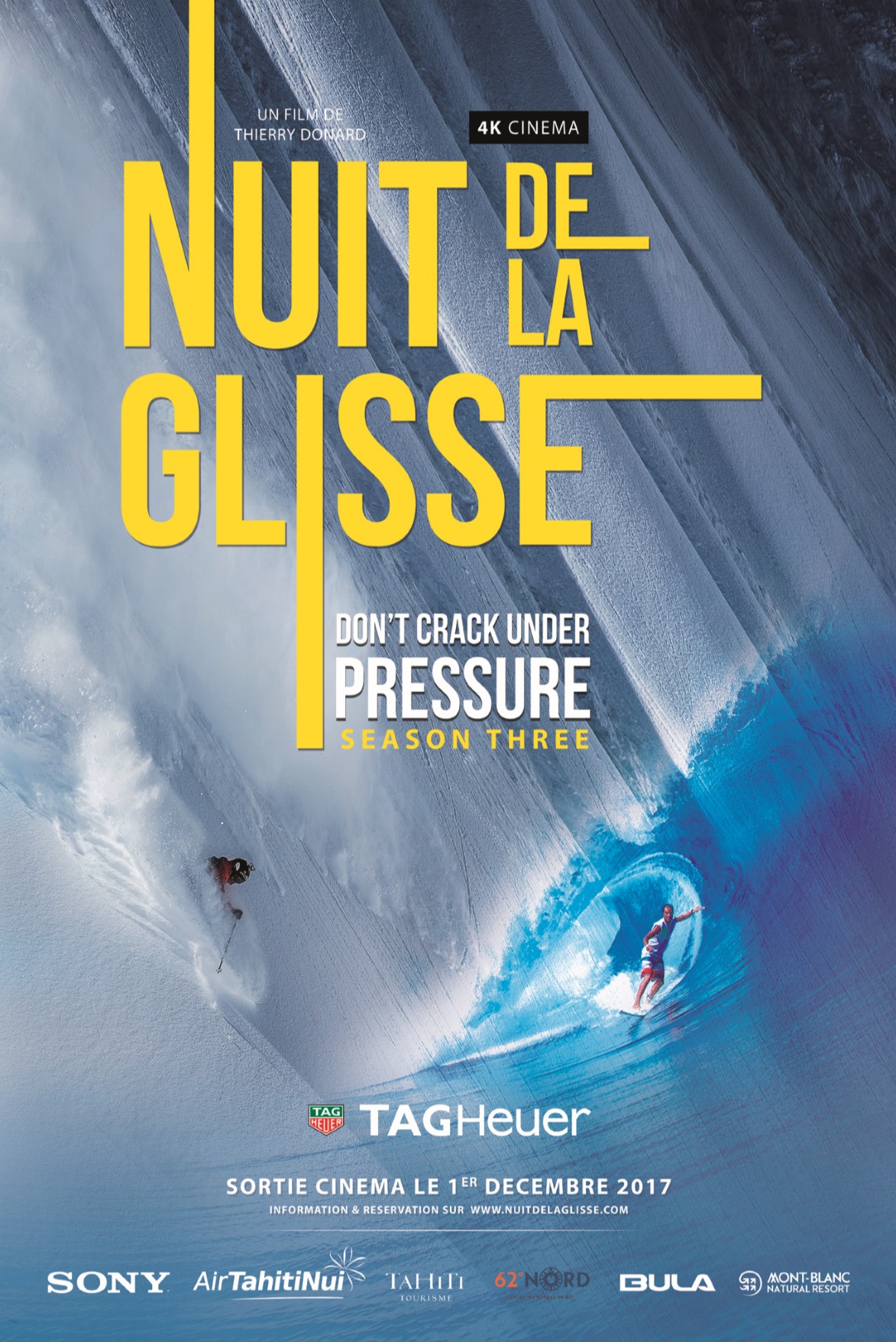 LA NUIT DE LA GLISSE Don't Crack Under Pressure season three