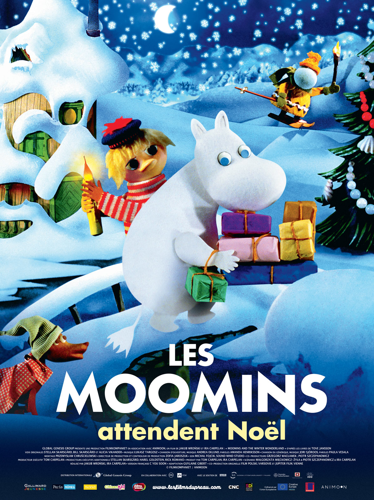 Les Moomins attendent Noël stream