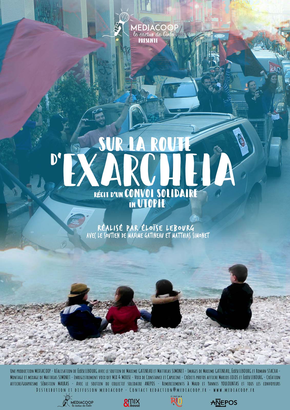Sur la Route d'Exarcheia, récit d'un convoi solidaire en utopie
