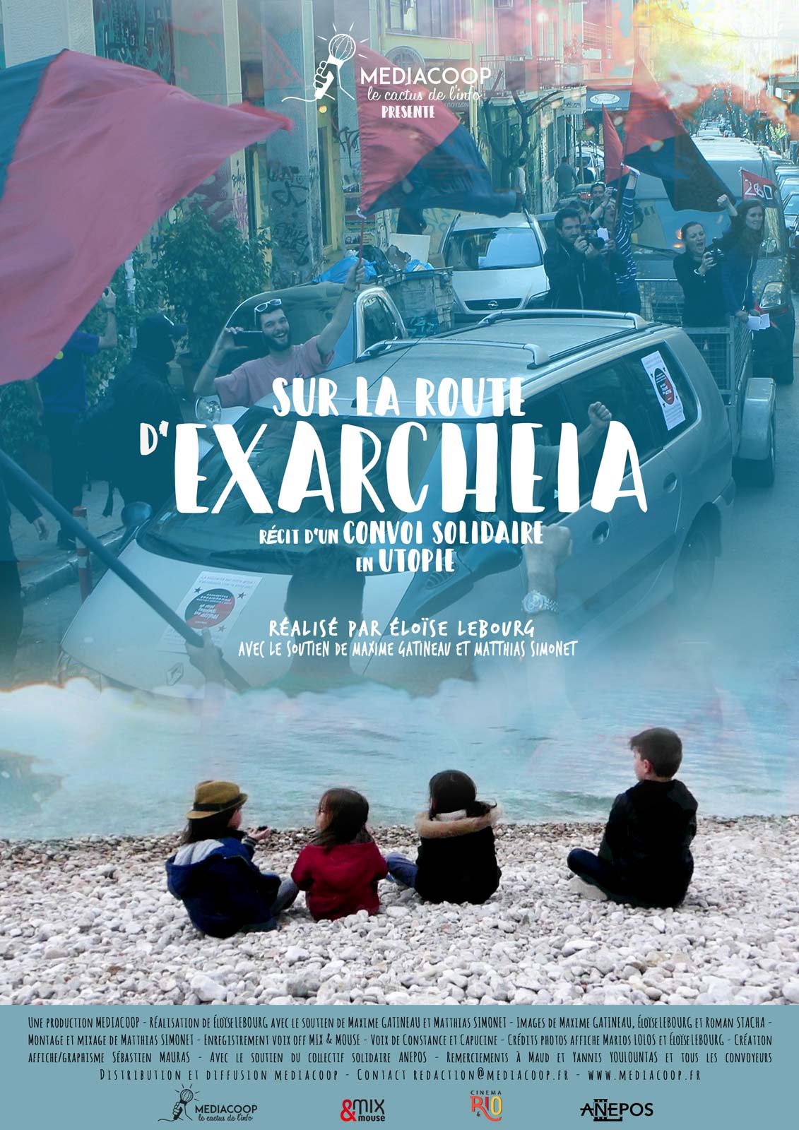 Sur la Route d'Exarcheia, récit d'un convoi solidaire en utopie stream