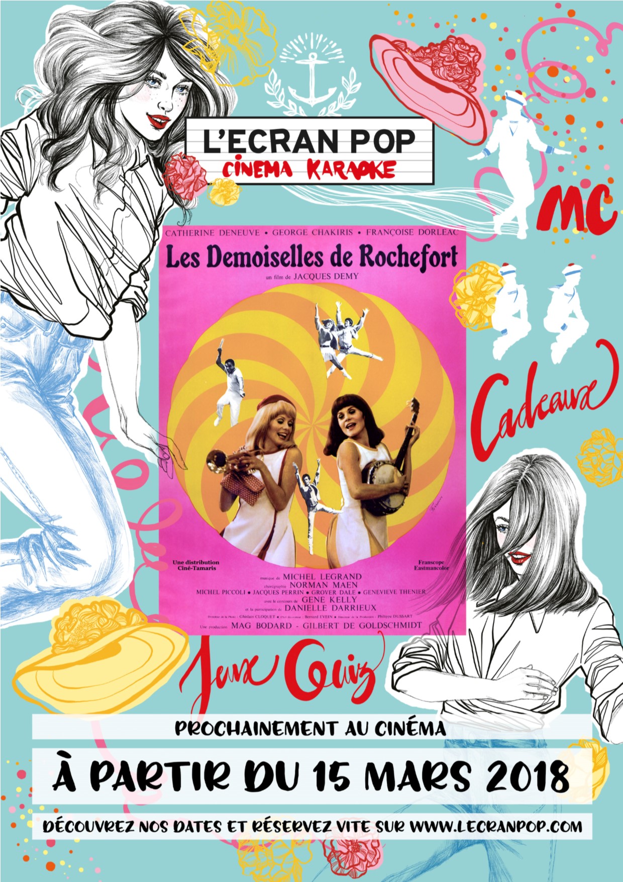 L'Écran Pop : Les demoiselles de Rochefort