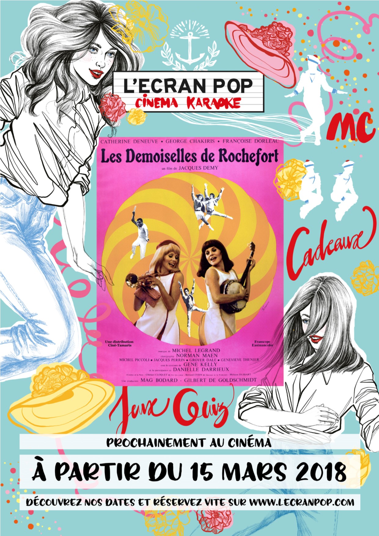 L'Écran Pop : Les demoiselles de Rochefort stream