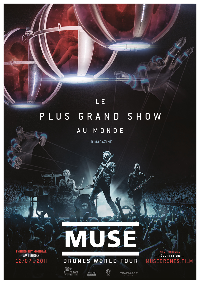 Muse : Drones World Tour (Pathé Live) stream