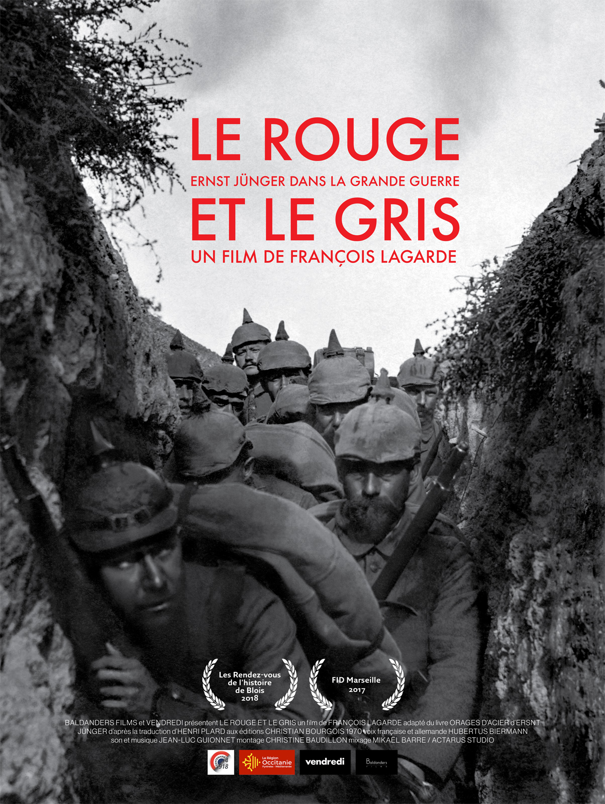 Le Rouge et le Gris, Ernst Jünger dans la grande guerre