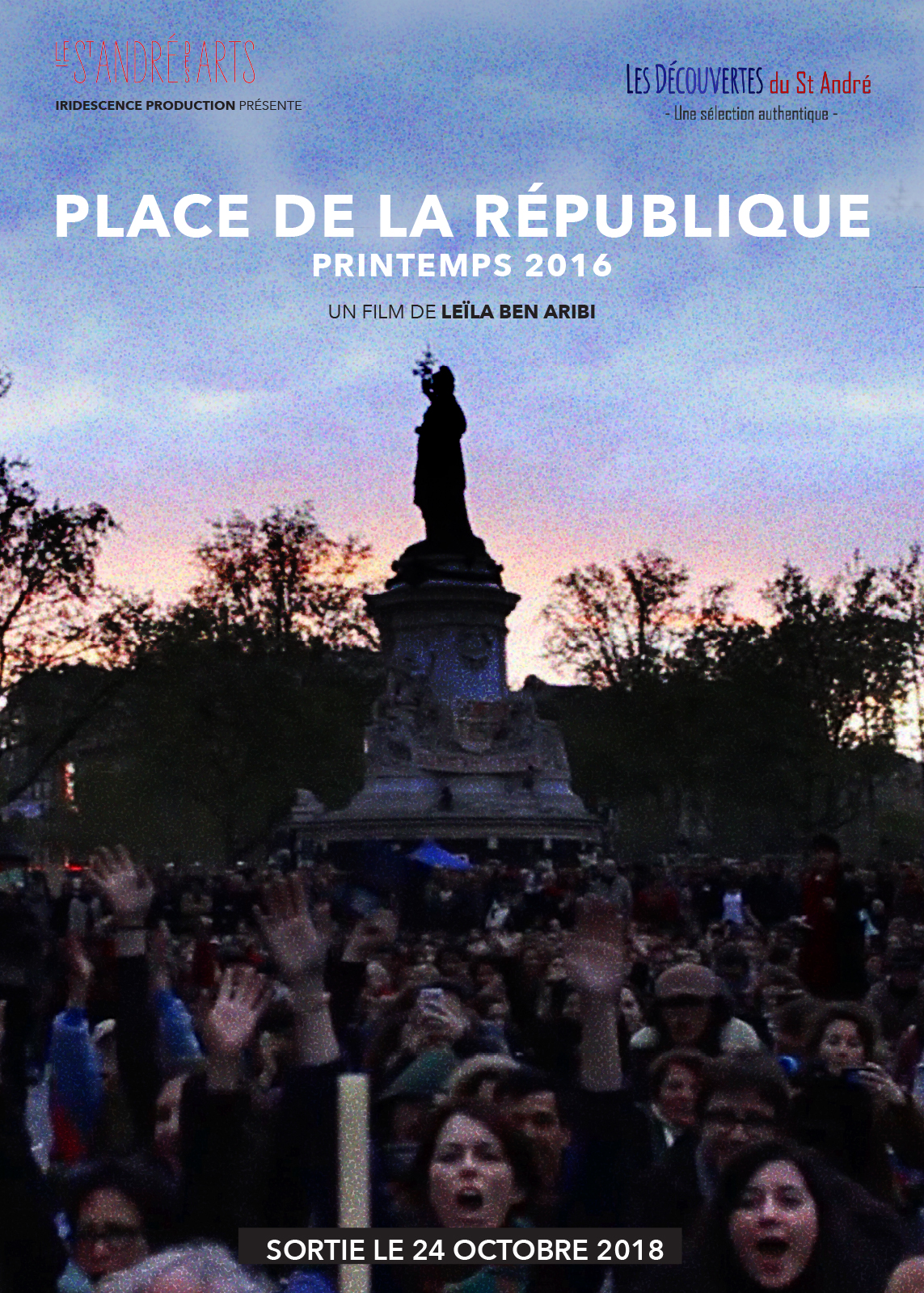 Place de la République, printemps 2016