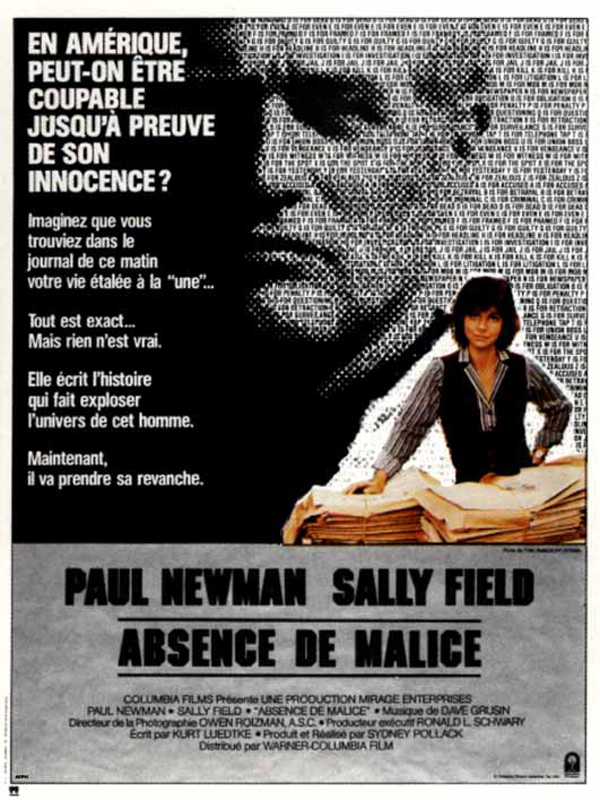 Absence de Malice stream