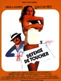 Défense de toucher