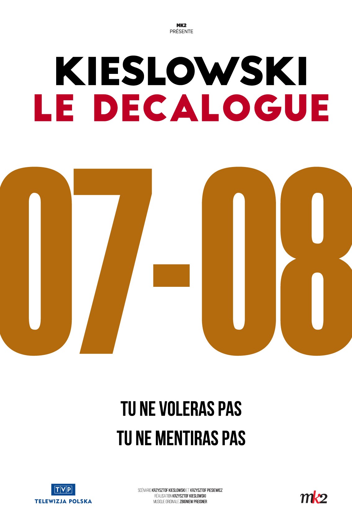 Décalogue 7, Tu ne voleras pas - Décalogue 8, Tu ne mentiras pas stream