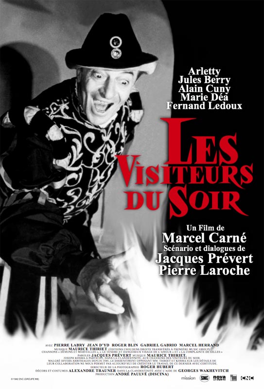 Les Visiteurs du soir stream